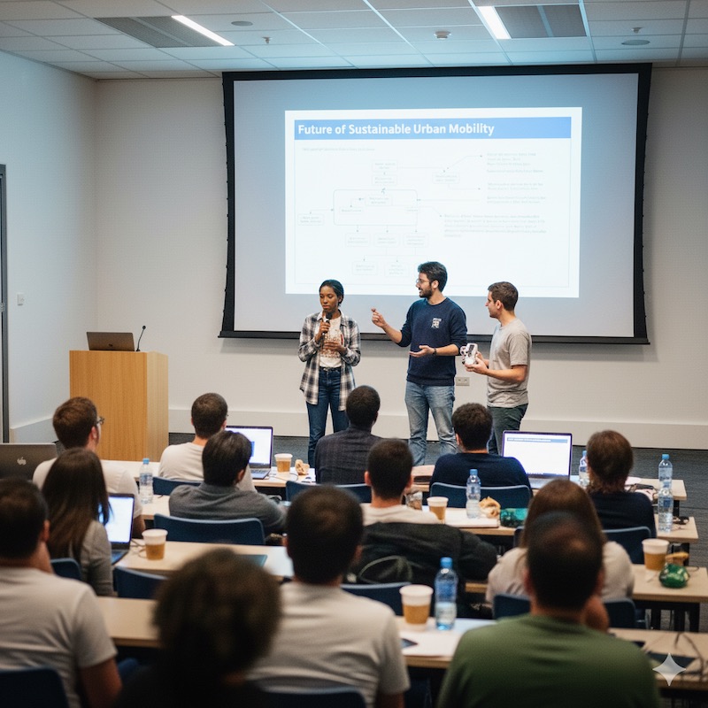 Advocate participants presenting